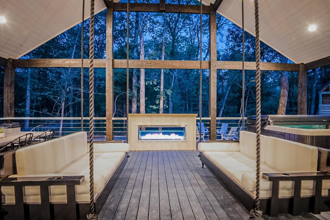 "The Barndo" 4Br Luxury Cabin, Hot Tub, Fire Pit, Bunks, Arcades, Playhouse! بروكن بو المظهر الخارجي الصورة